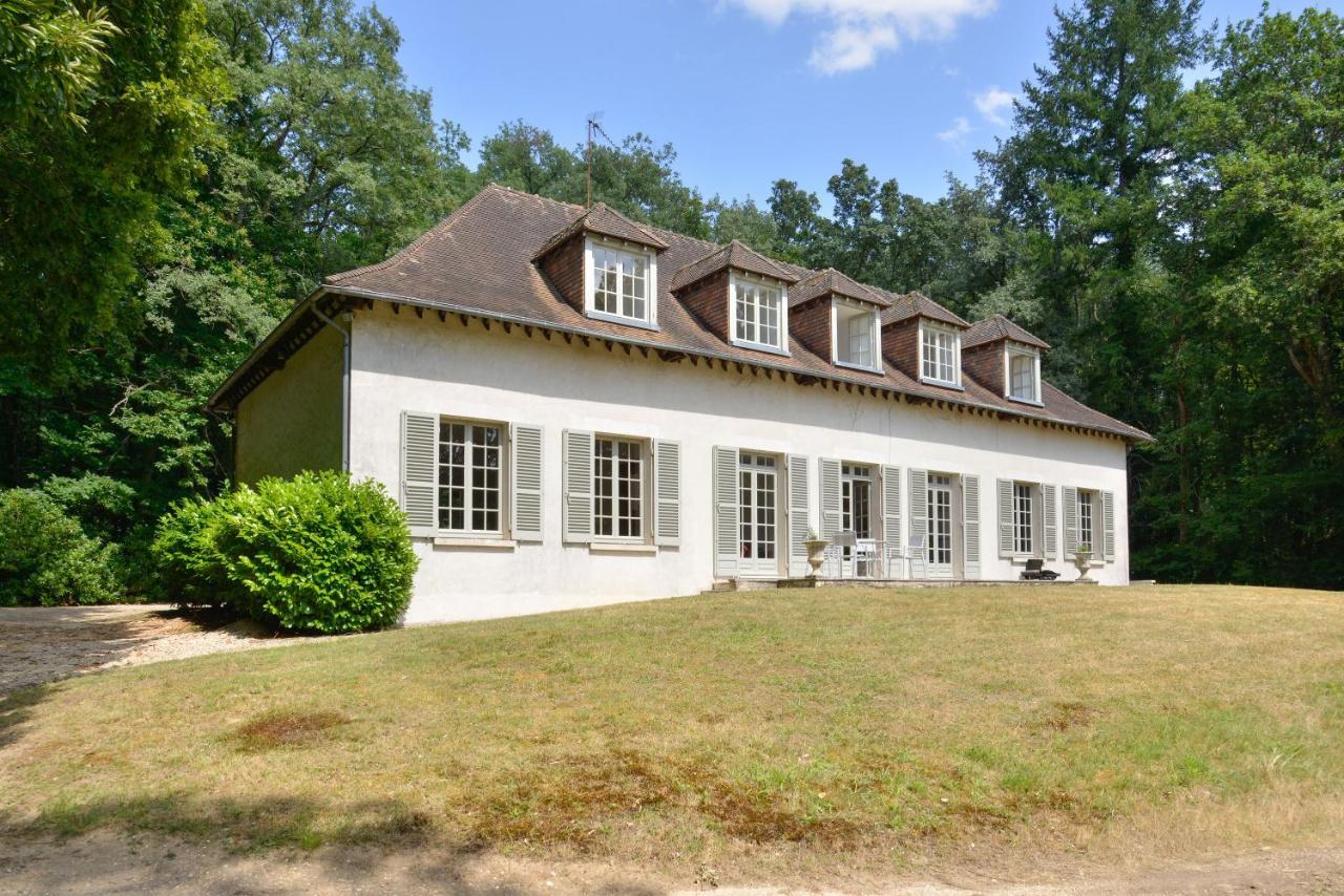La Genetiere - Grande Maison Avec Etang En Sologne Mery-es-Bois Exterior photo